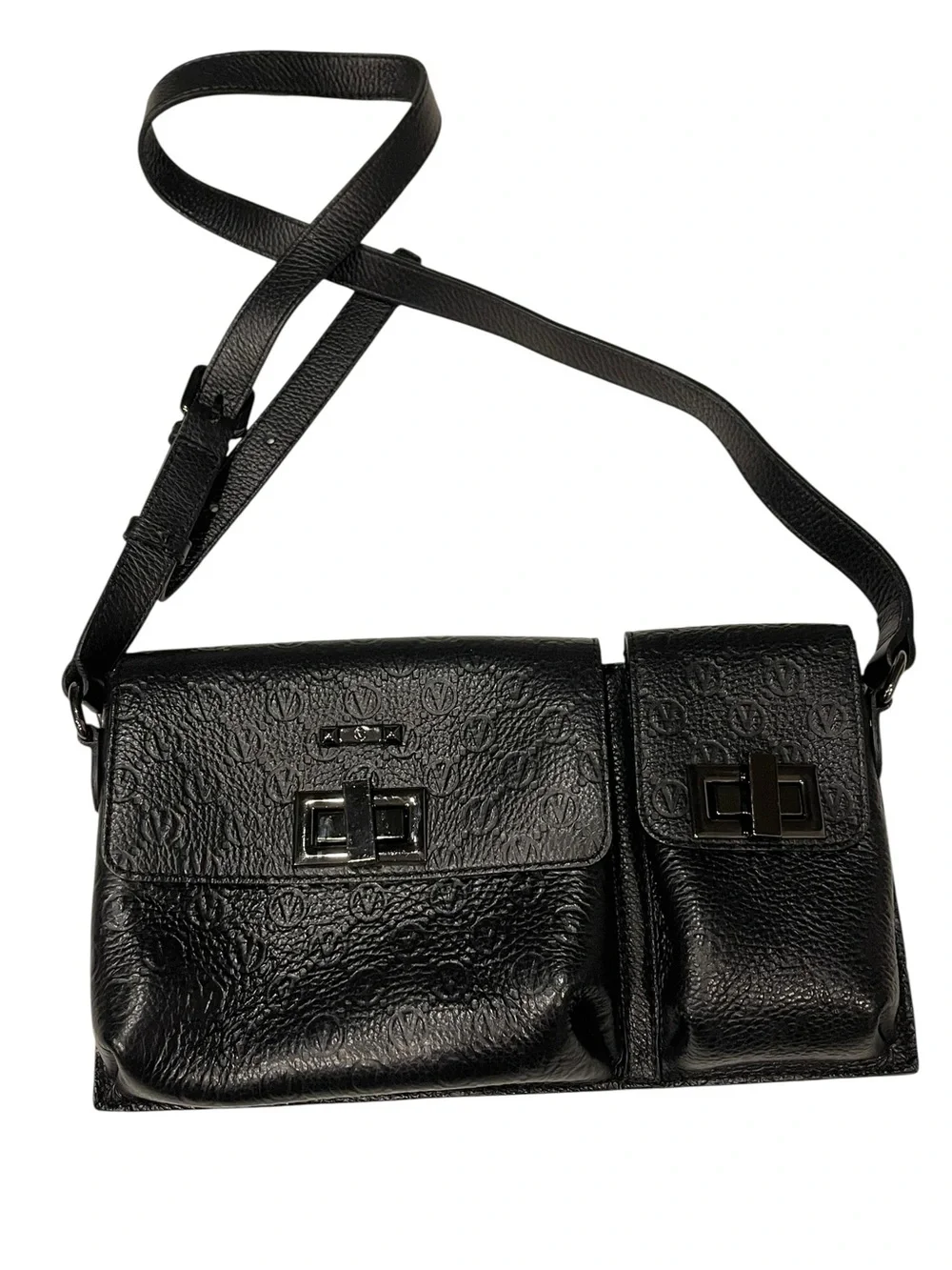 valentino by mario valentino paul monogram crossbody bag